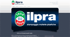 Desktop Screenshot of ilpra.it